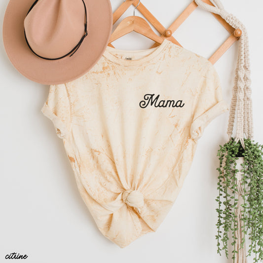 Mama Pocket Colorblast Tee *6 Colors (S-3X) Chloe Vs Tank The Boutique