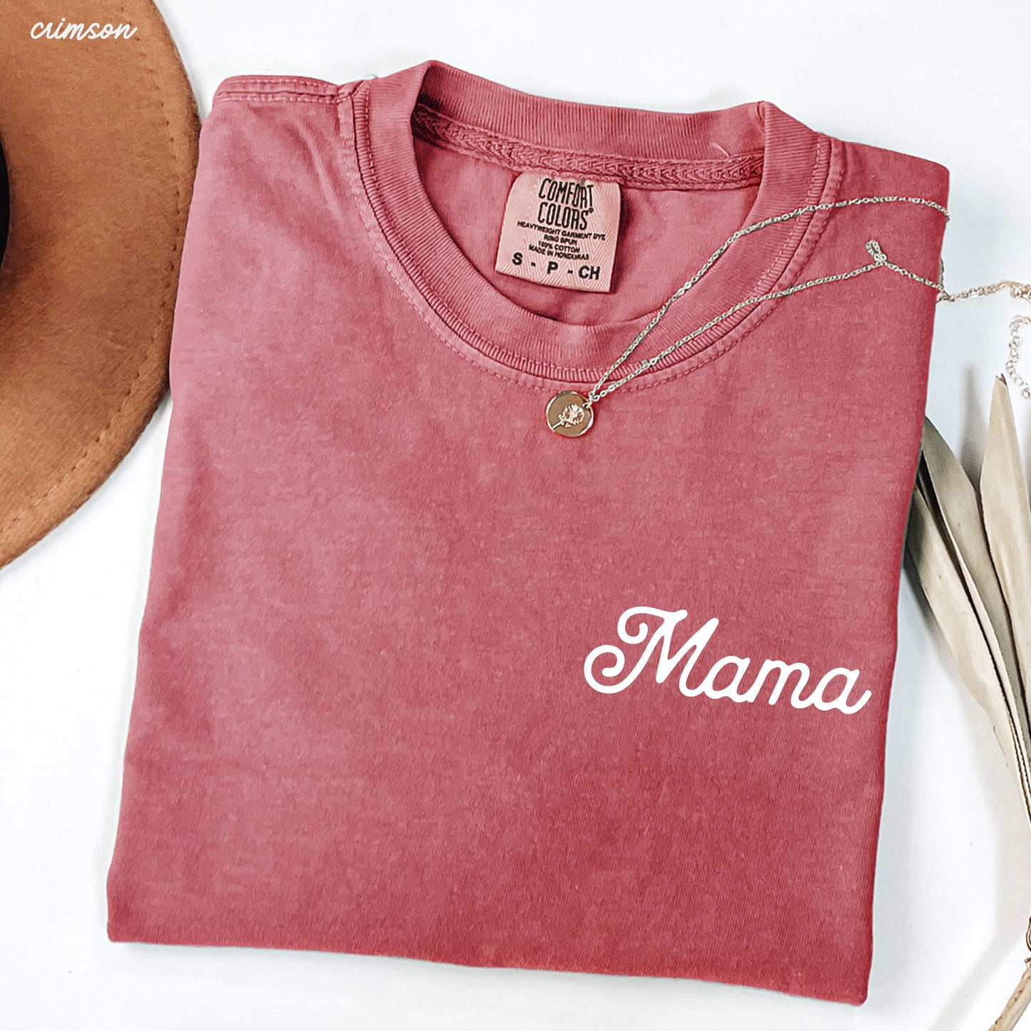 Mama Pocket Tee *12 Colors (S-3X) Chloe Vs Tank The Boutique