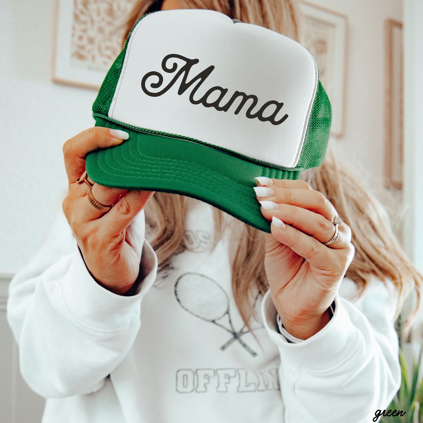 Mama Pocket Trucker Hat *10 Colors Chloe Vs Tank The Boutique