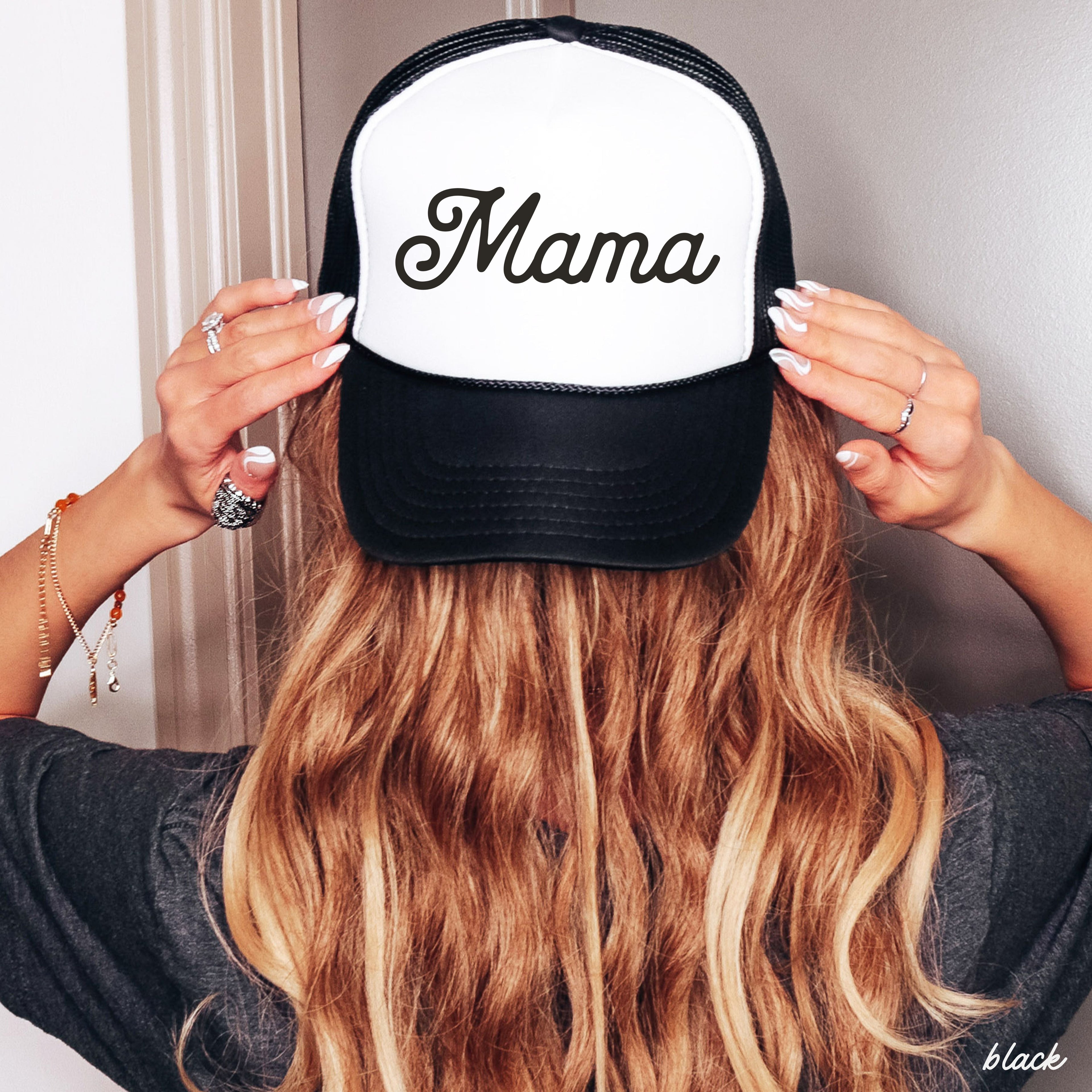 Mama Pocket Trucker Hat *10 Colors Chloe Vs Tank The Boutique