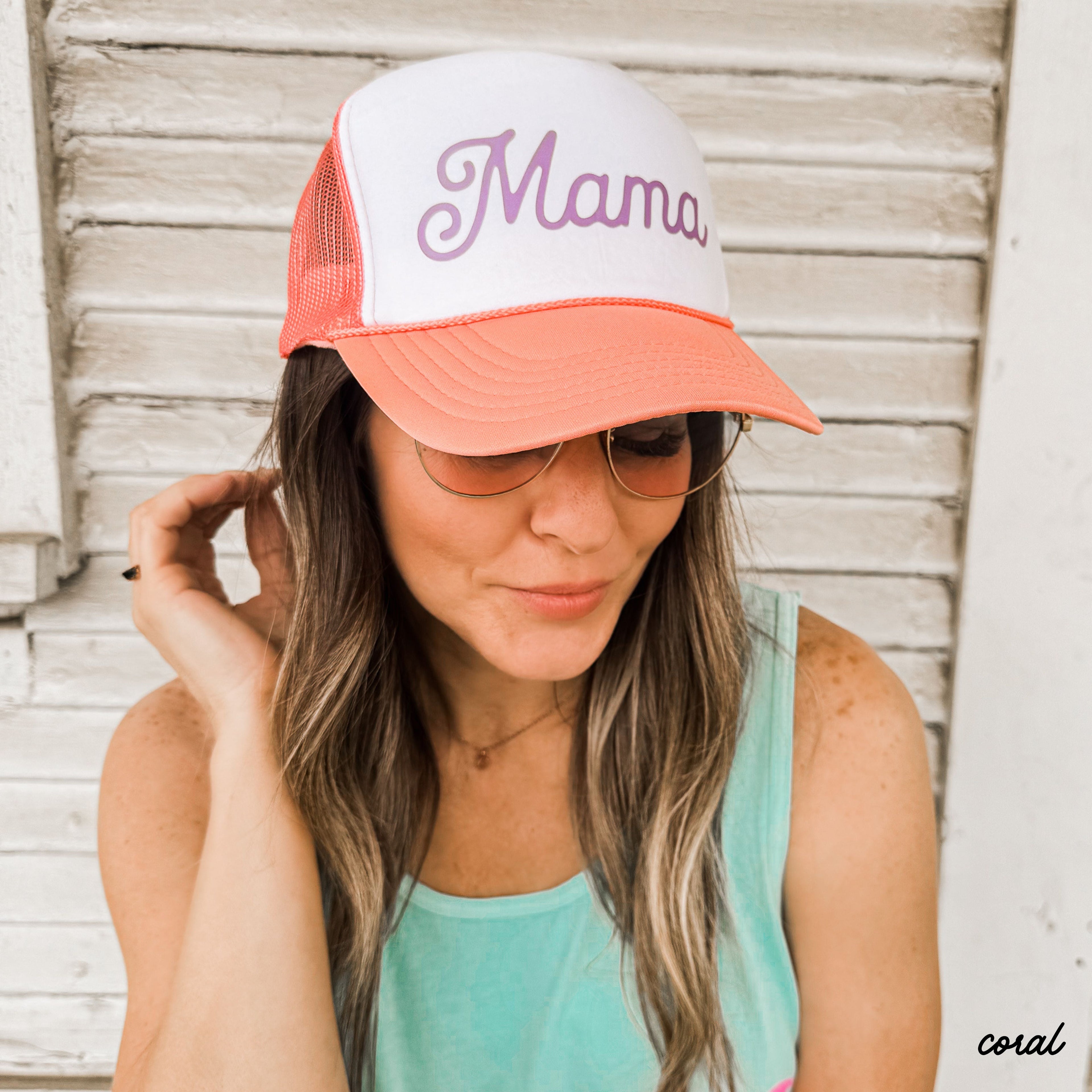 Mama Pocket Trucker Hat *10 Colors Chloe Vs Tank The Boutique