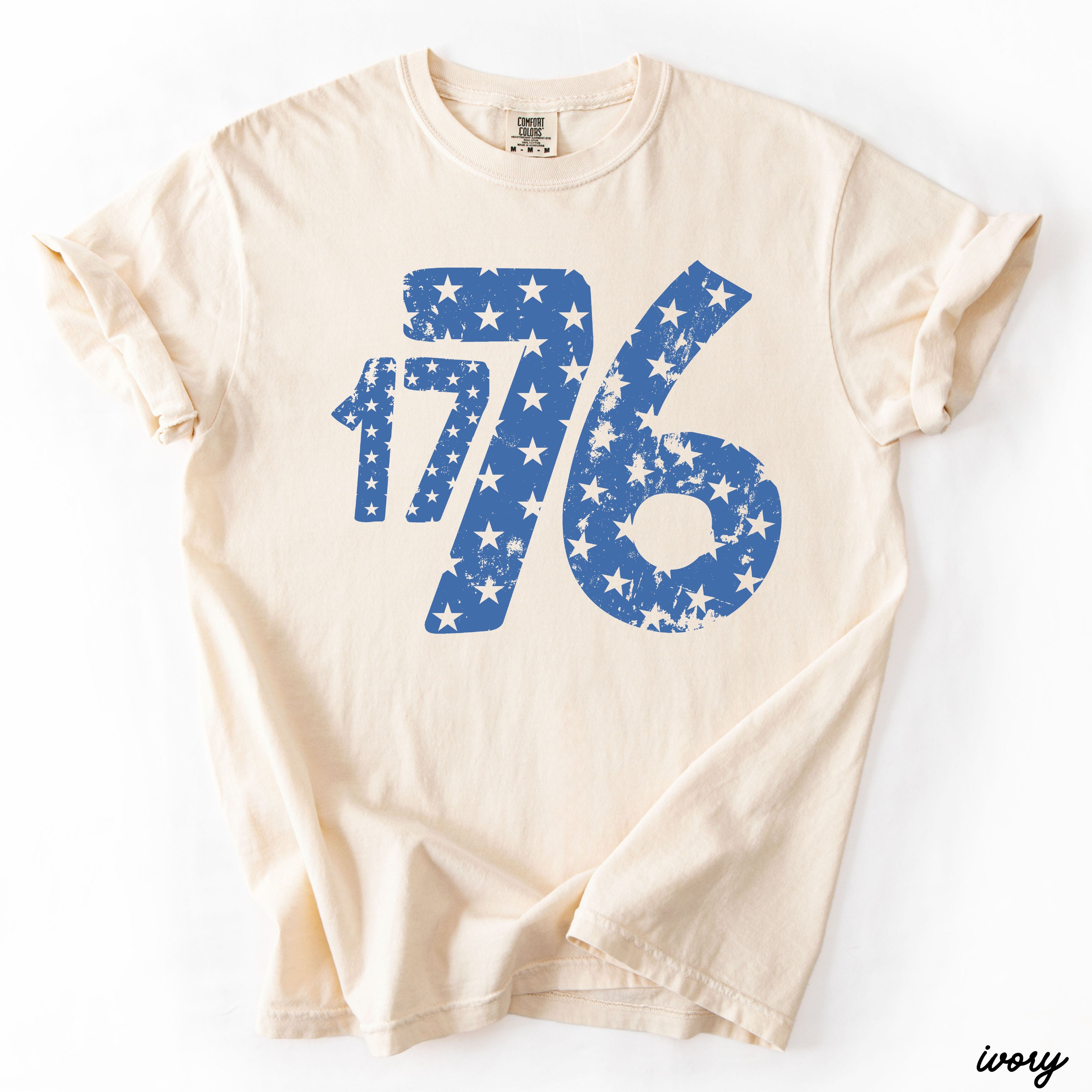 1776 Stars Tee *7 Colors (S-3X) Chloe Vs Tank The Boutique
