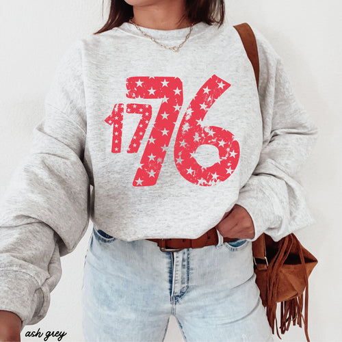 1776 Stars Sweatshirt *3 Colors (S-3X) Chloe Vs Tank The Boutique