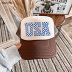 Checkered USA Trucker Hat *9 COLORS Chloe Vs Tank The Boutique