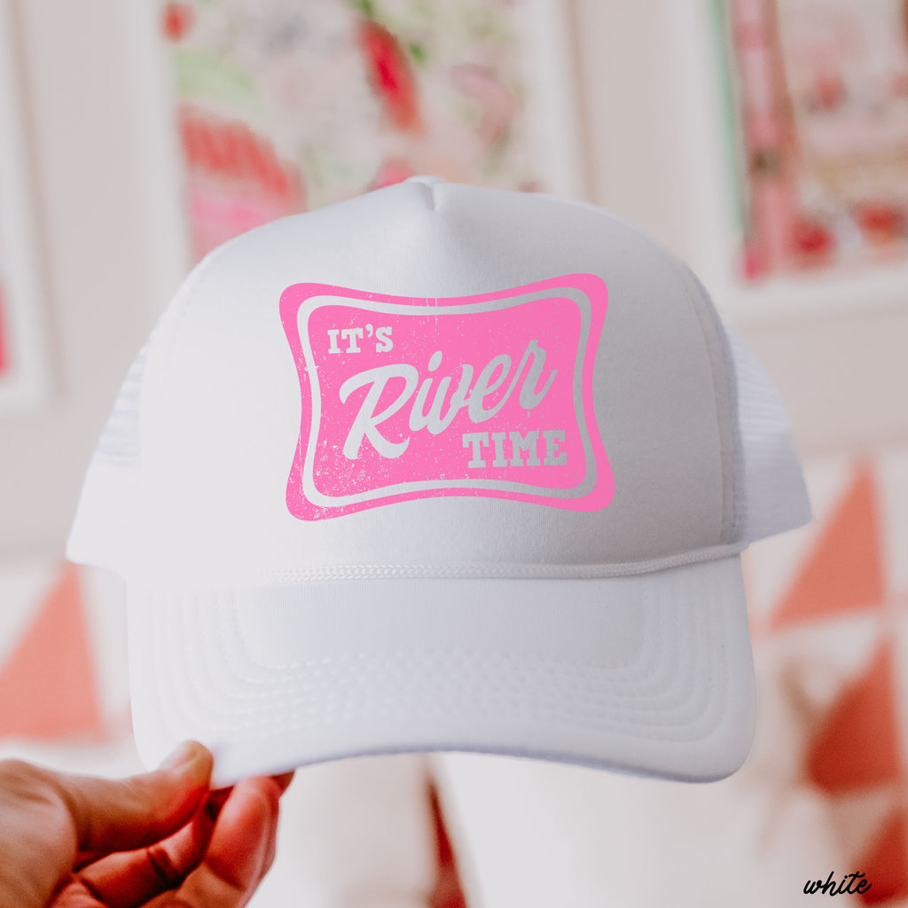 It's River Time Trucker Hat *9 COLORS Chloe Vs Tank The Boutique