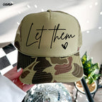 Let Them Trucker Hat *9 Colors Chloe Vs Tank The Boutique