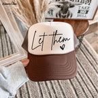 Let Them Trucker Hat *9 Colors Chloe Vs Tank The Boutique