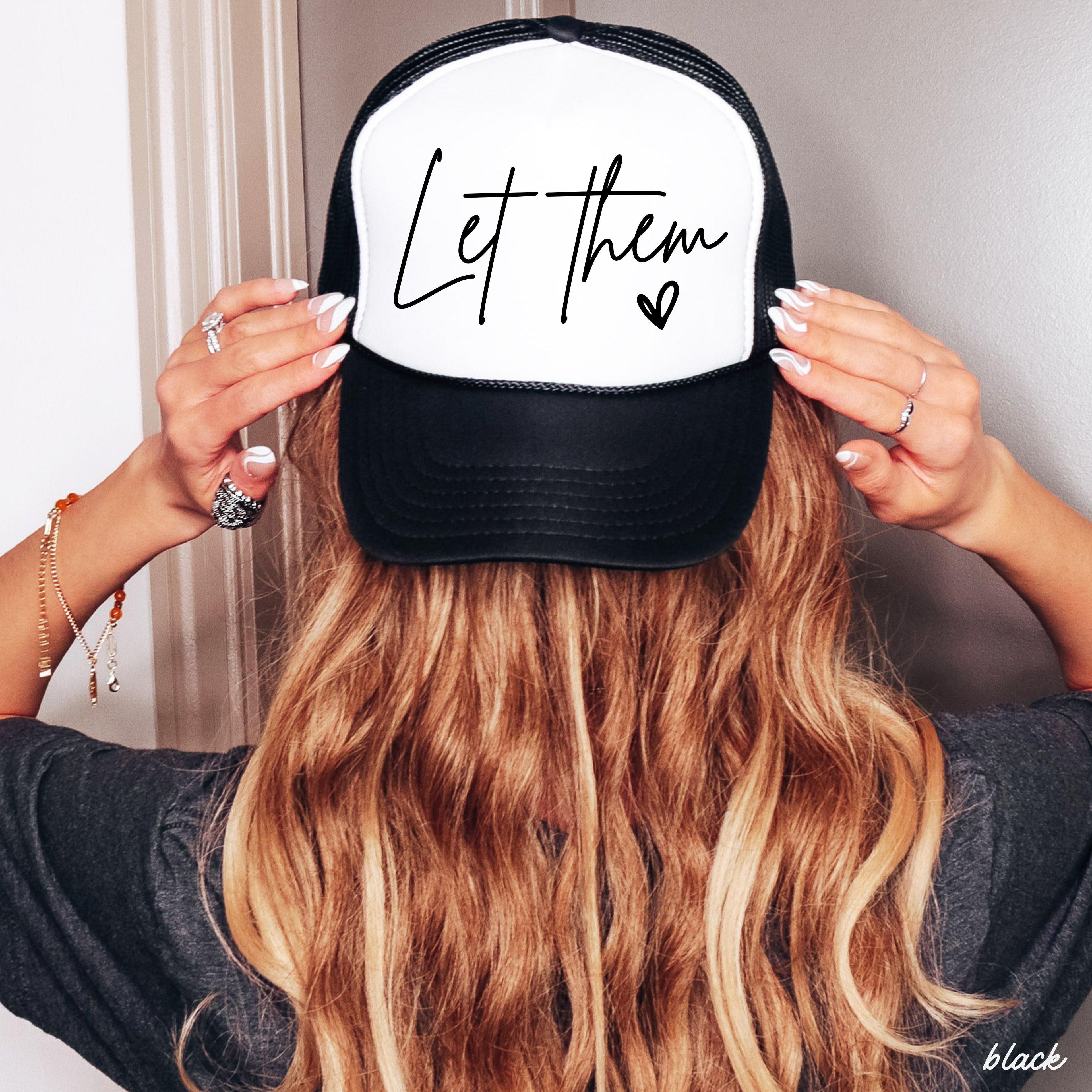 Let Them Trucker Hat *9 Colors Chloe Vs Tank The Boutique