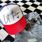 Let Them Trucker Hat *9 Colors Chloe Vs Tank The Boutique