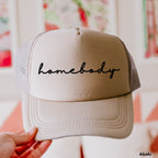 Homebody Cursive Trucker Hat *12 Colors Chloe Vs Tank The Boutique