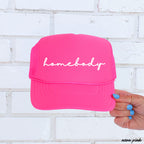 Homebody Cursive Trucker Hat *12 Colors Chloe Vs Tank The Boutique