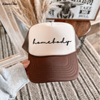 Homebody Cursive Trucker Hat *12 Colors Chloe Vs Tank The Boutique