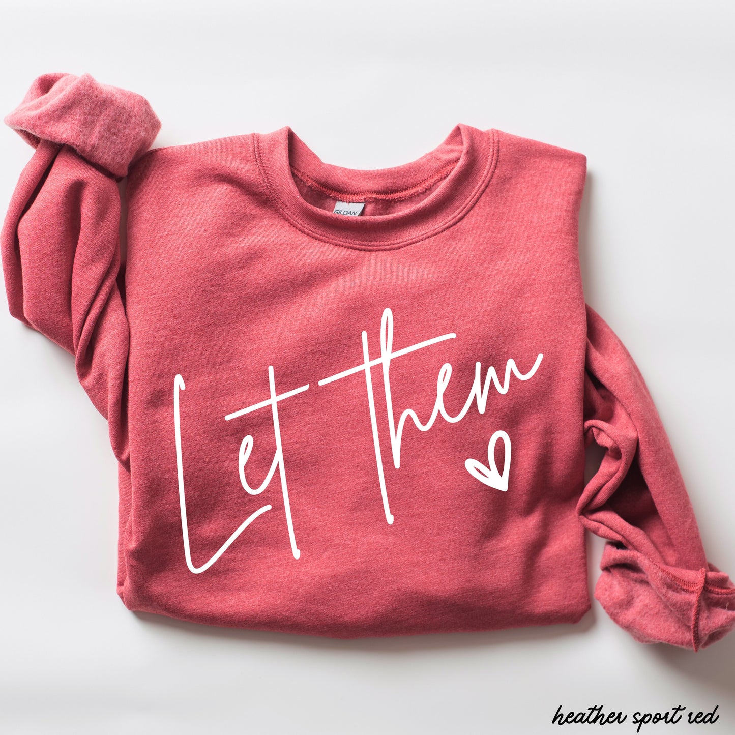 Let Them Sweatshirt *9 Colors (S-3X) Chloe Vs Tank The Boutique