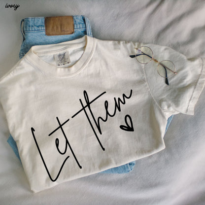 Let Them Tee *16 Colors (S-3X) Chloe Vs Tank The Boutique