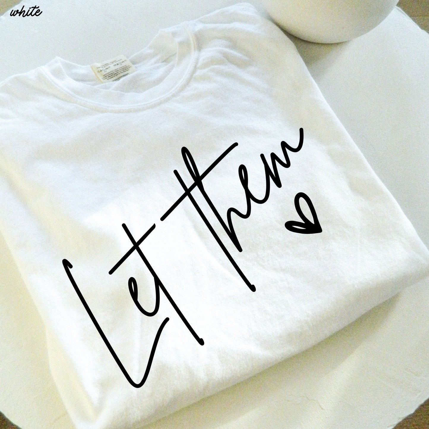 Let Them Tee *16 Colors (S-3X) Chloe Vs Tank The Boutique