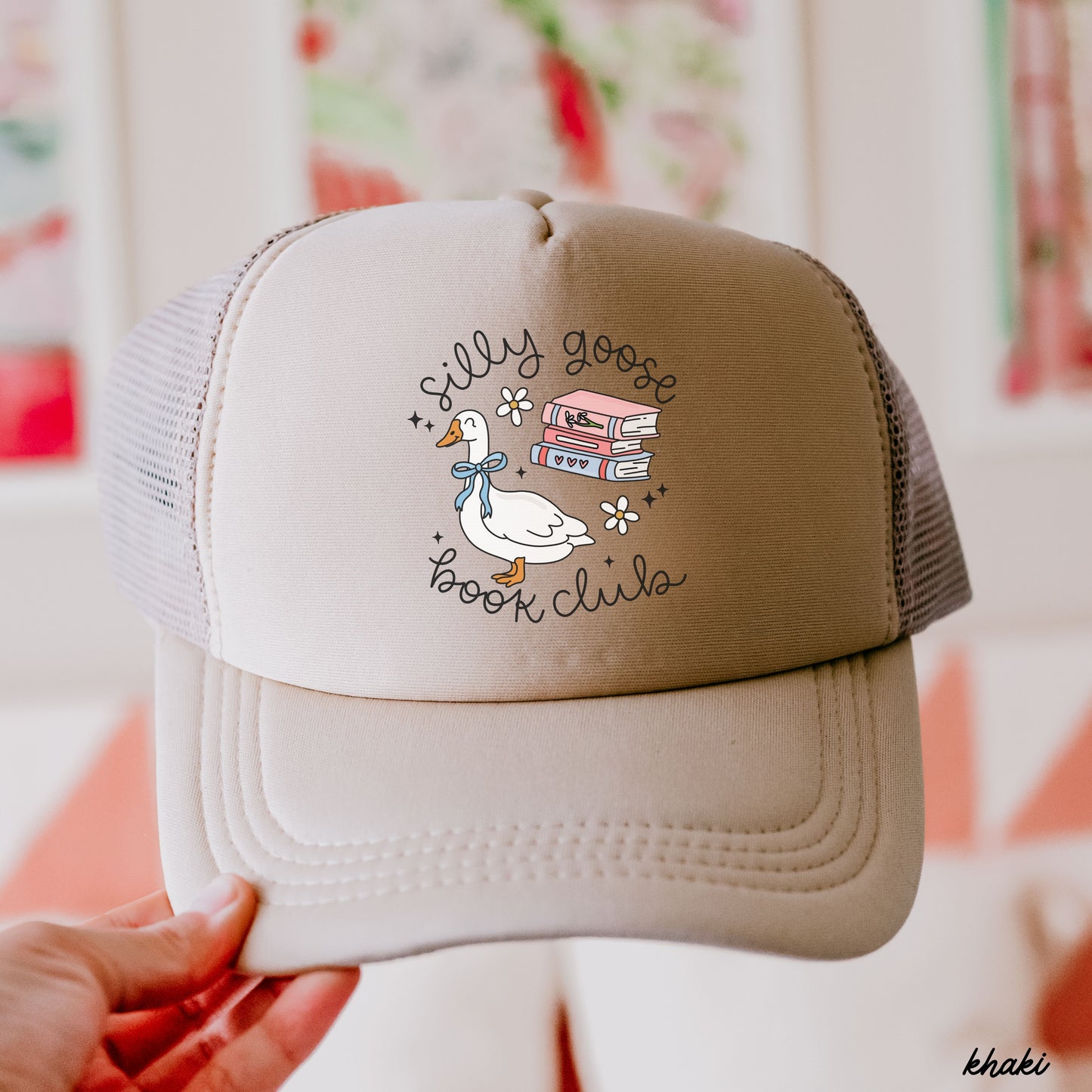Silly Goose Book Club Trucker Hat *13 COLORS Chloe Vs Tank The Boutique