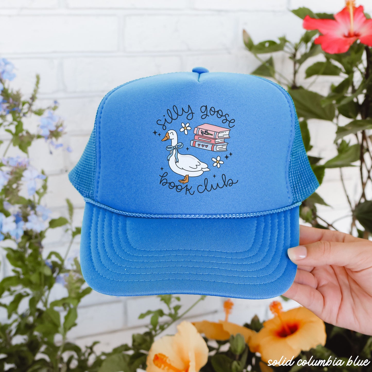 Silly Goose Book Club Trucker Hat *13 COLORS Chloe Vs Tank The Boutique