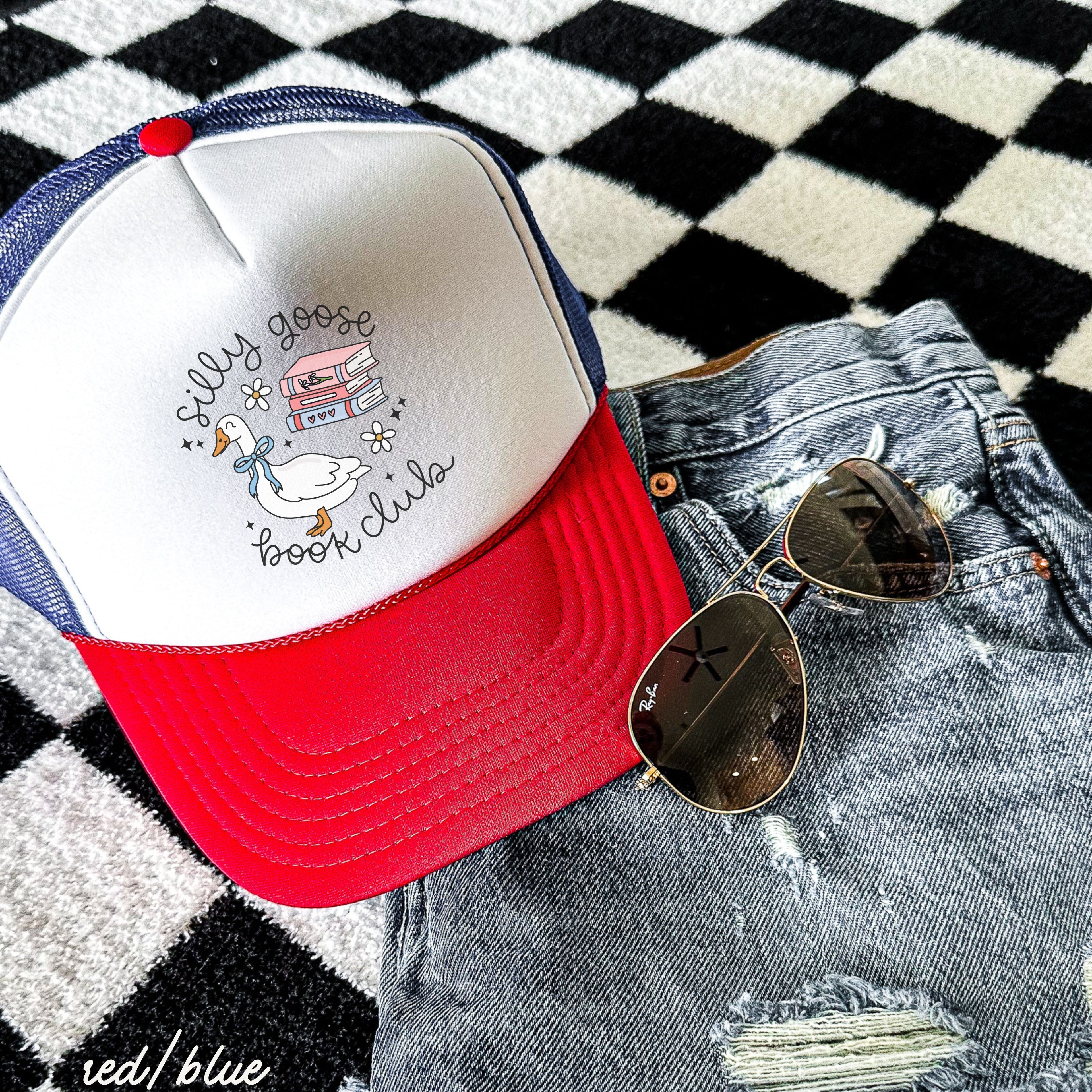 Silly Goose Book Club Trucker Hat *13 COLORS Chloe Vs Tank The Boutique