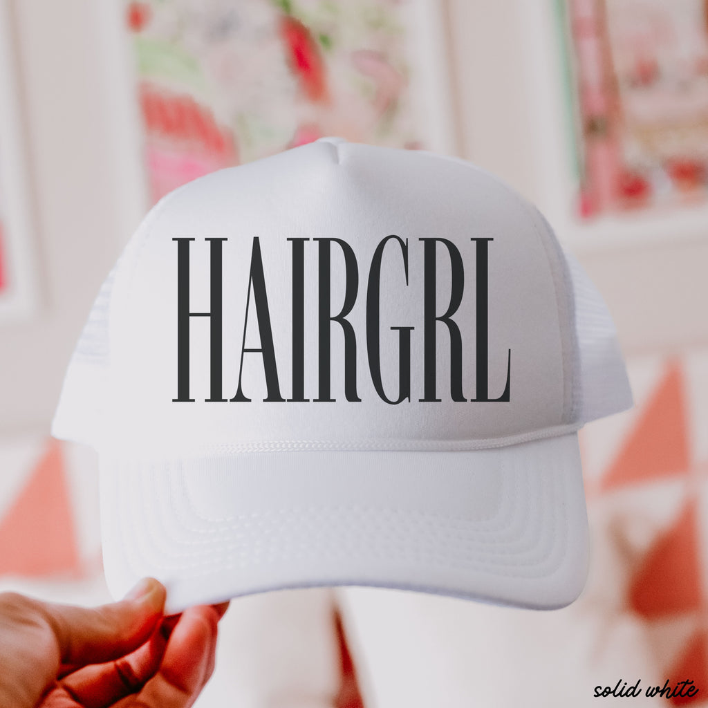 HairGrl Trucker Hat *10 Colors Chloe Vs Tank The Boutique