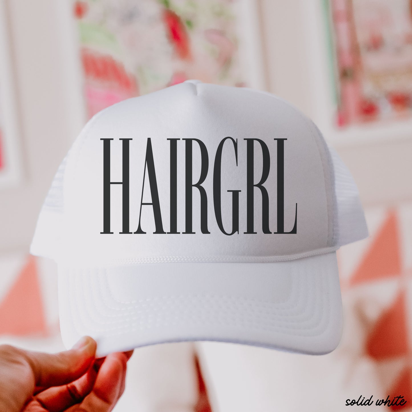 HairGrl Trucker Hat *10 Colors Chloe Vs Tank The Boutique