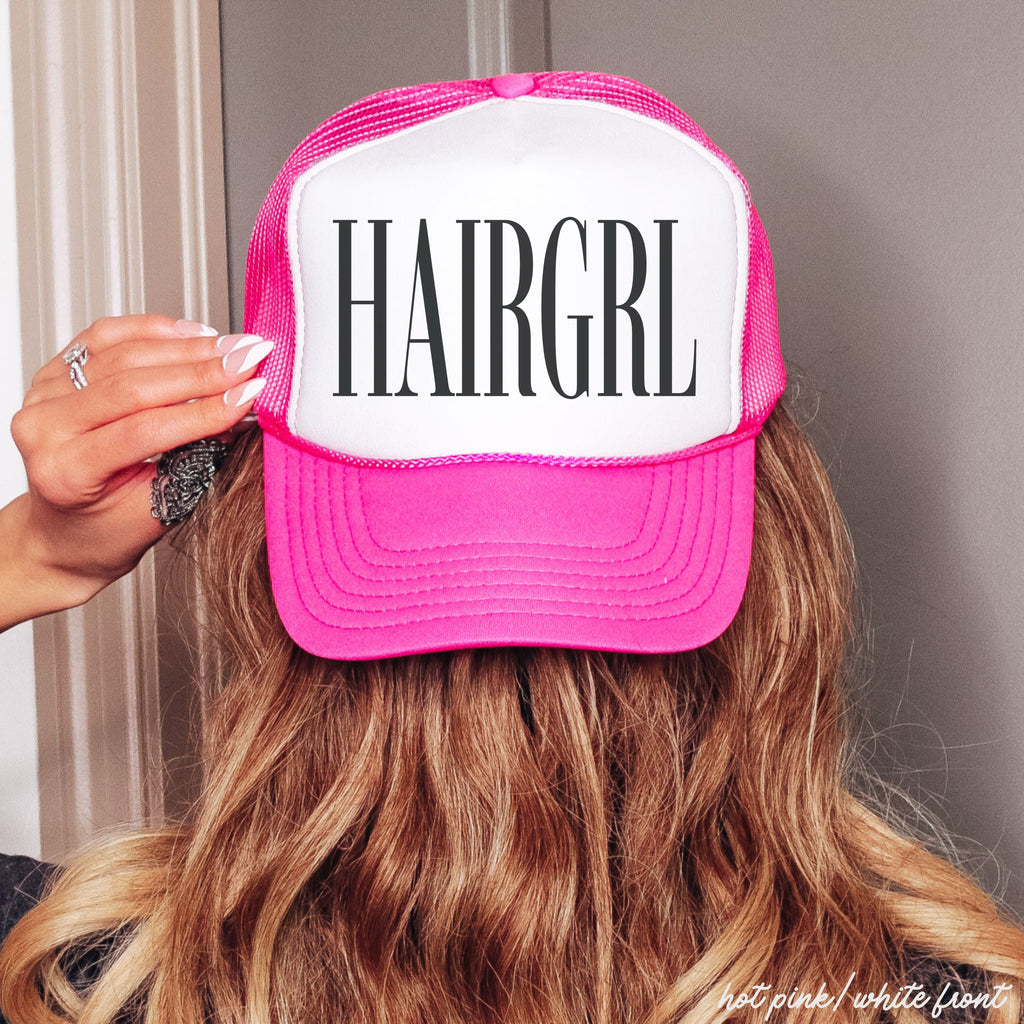 HairGrl Trucker Hat *10 Colors Chloe Vs Tank The Boutique