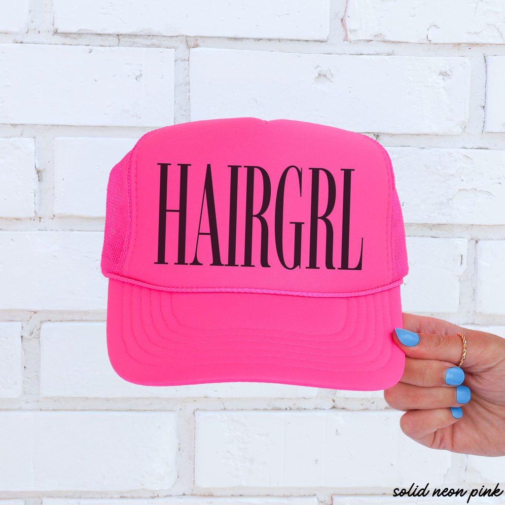 HairGrl Trucker Hat *10 Colors Chloe Vs Tank The Boutique