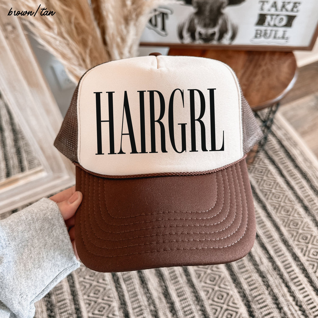 HairGrl Trucker Hat *10 Colors Chloe Vs Tank The Boutique