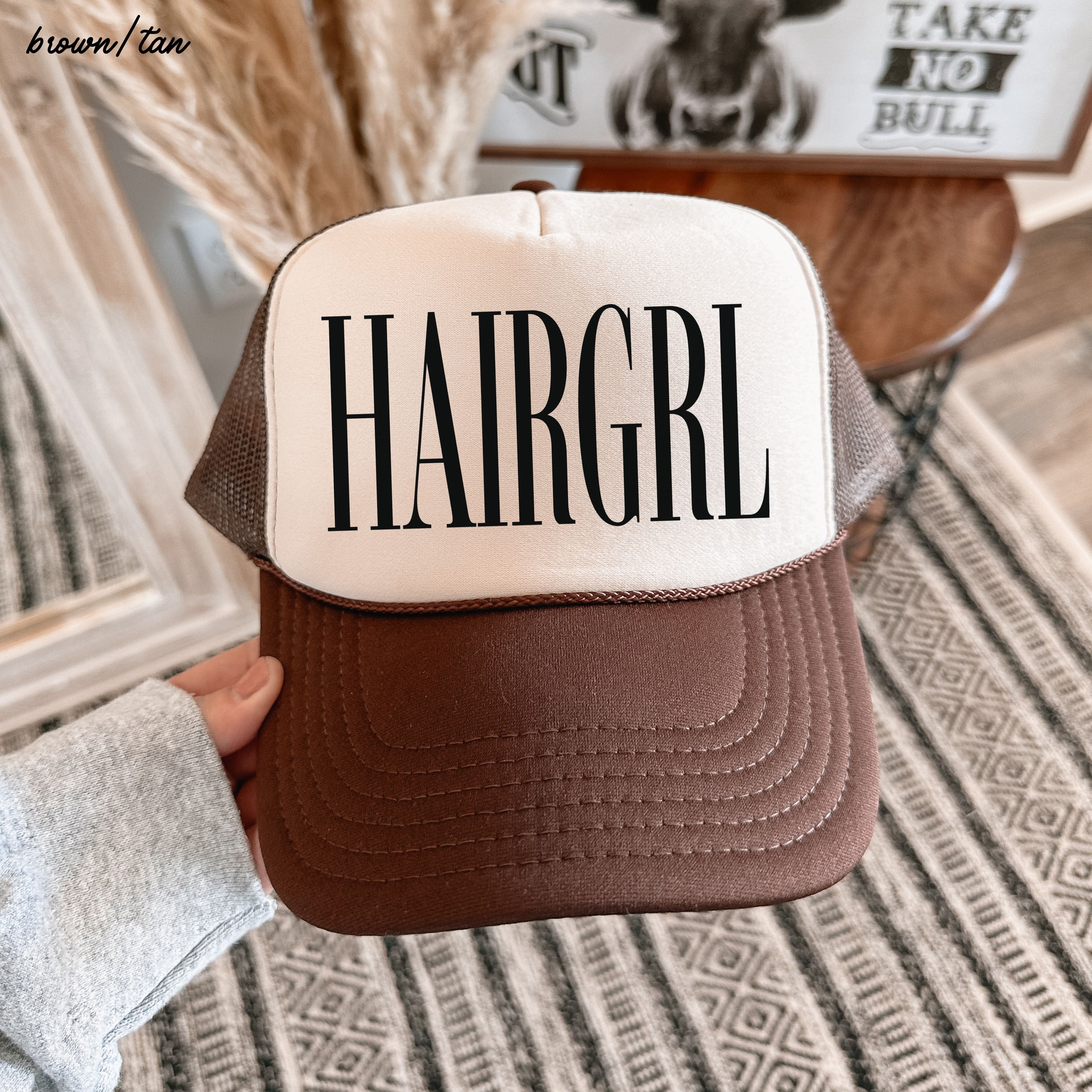 HairGrl Trucker Hat *10 Colors Chloe Vs Tank The Boutique
