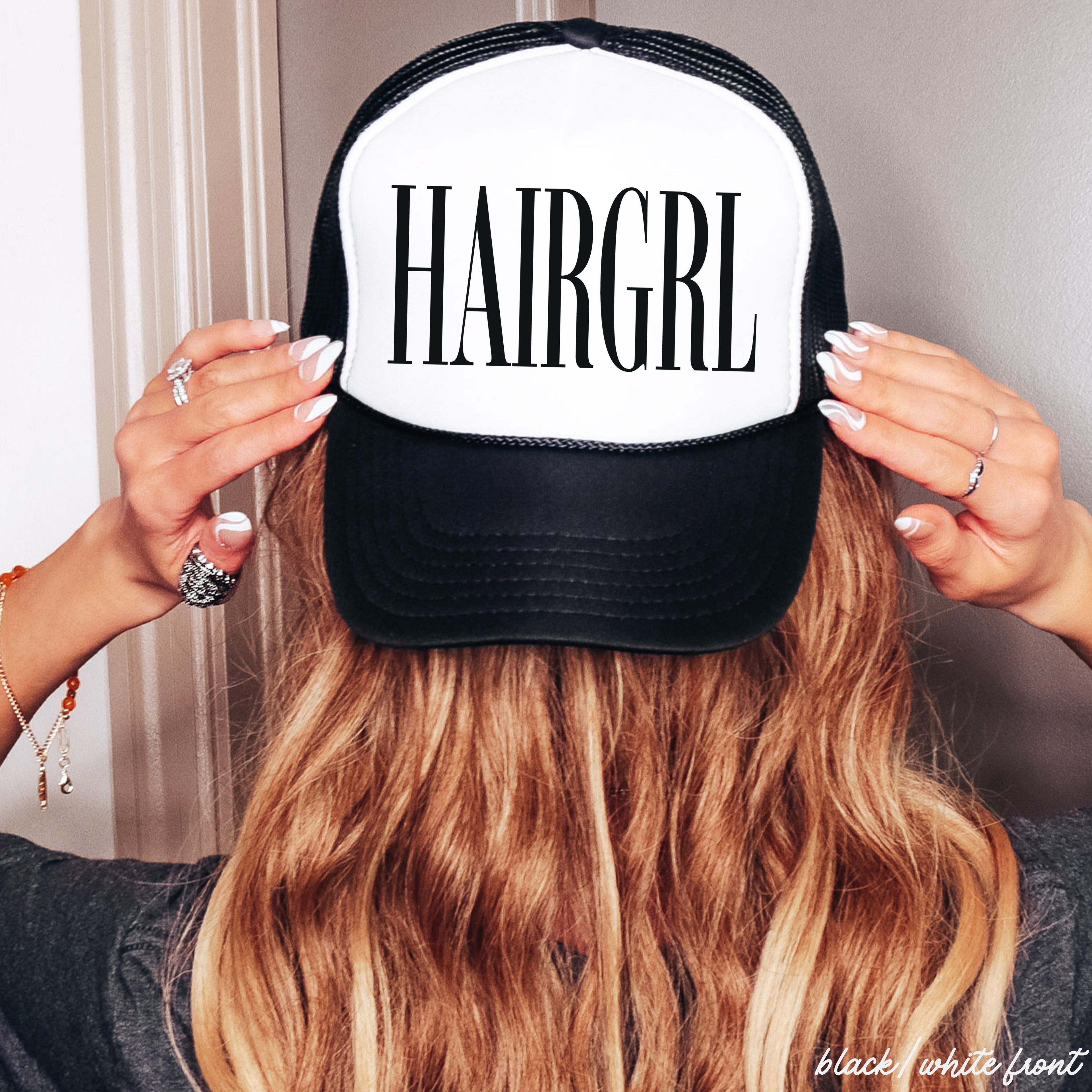 HairGrl Trucker Hat *10 Colors Chloe Vs Tank The Boutique