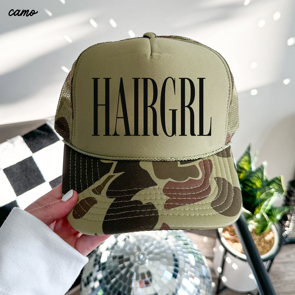 HairGrl Trucker Hat *10 Colors Chloe Vs Tank The Boutique