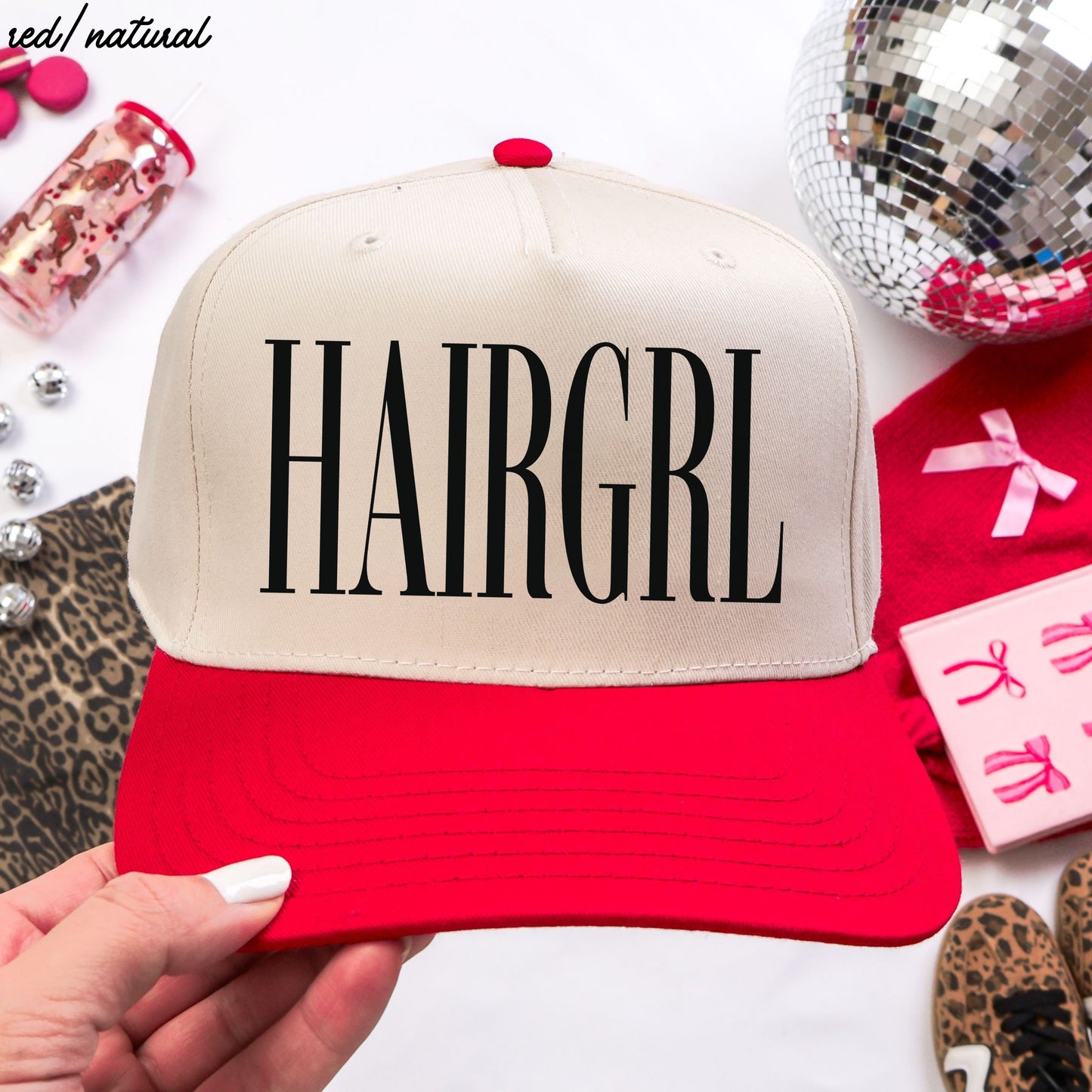 HairGrl Trucker Hat *2 Colors Chloe Vs Tank The Boutique