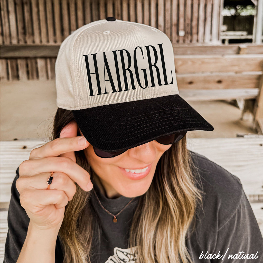 HairGrl Trucker Hat *2 Colors Chloe Vs Tank The Boutique