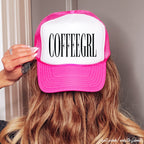 CoffeeGrl Trucker Hat *11 Colors Chloe Vs Tank The Boutique