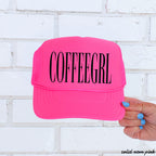 CoffeeGrl Trucker Hat *11 Colors Chloe Vs Tank The Boutique