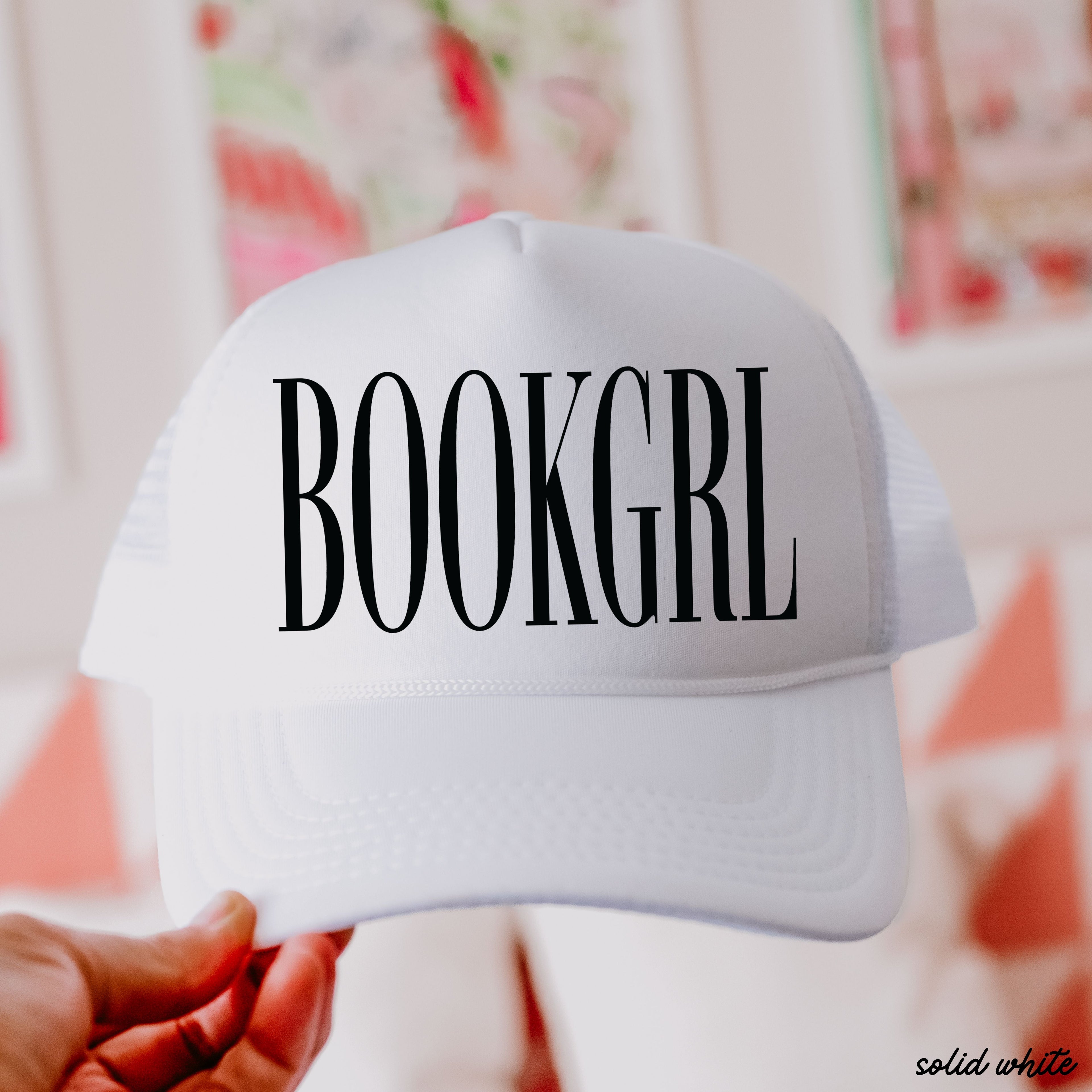 BookGrl Trucker Hat *10 Colors Chloe Vs Tank The Boutique