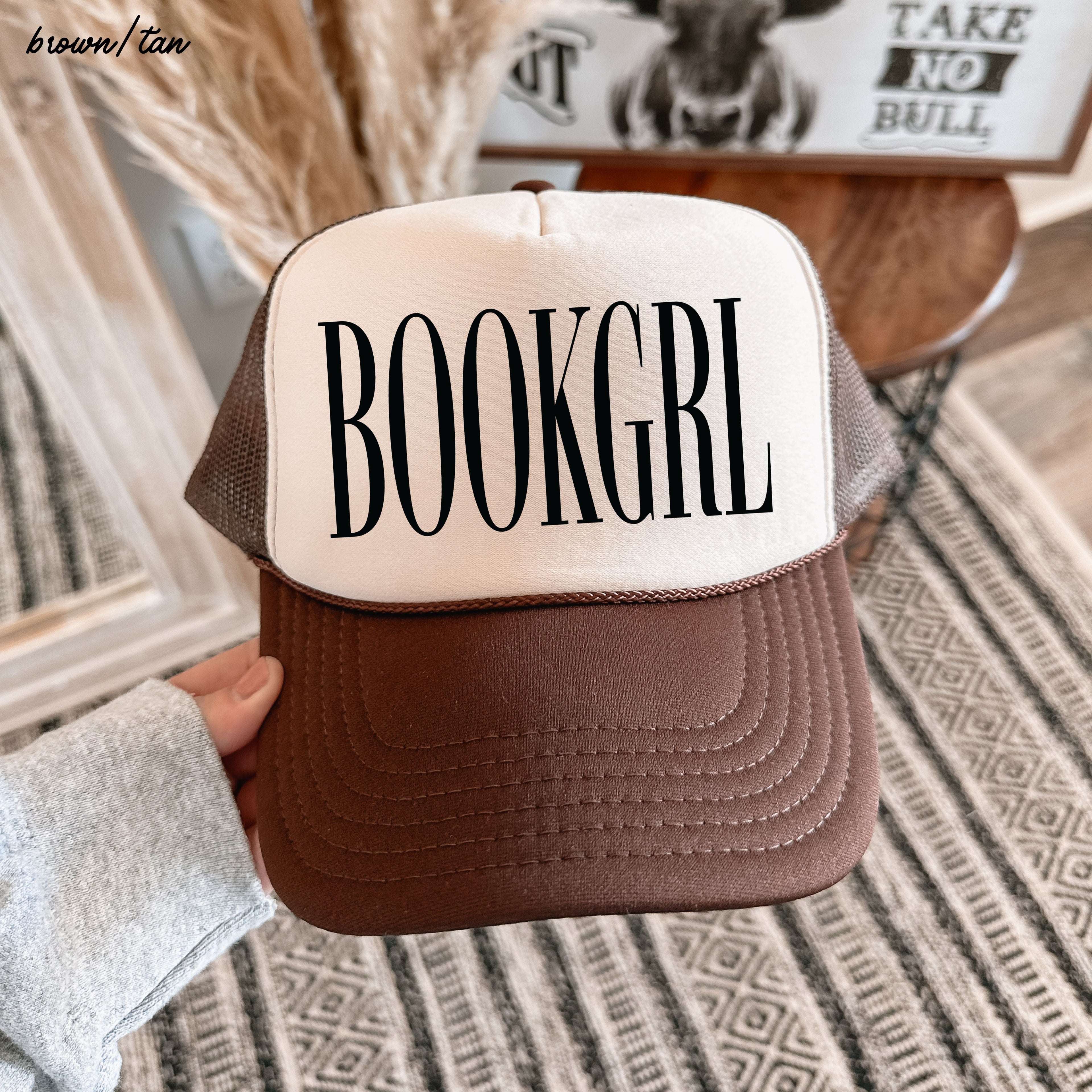 BookGrl Trucker Hat *10 Colors Chloe Vs Tank The Boutique