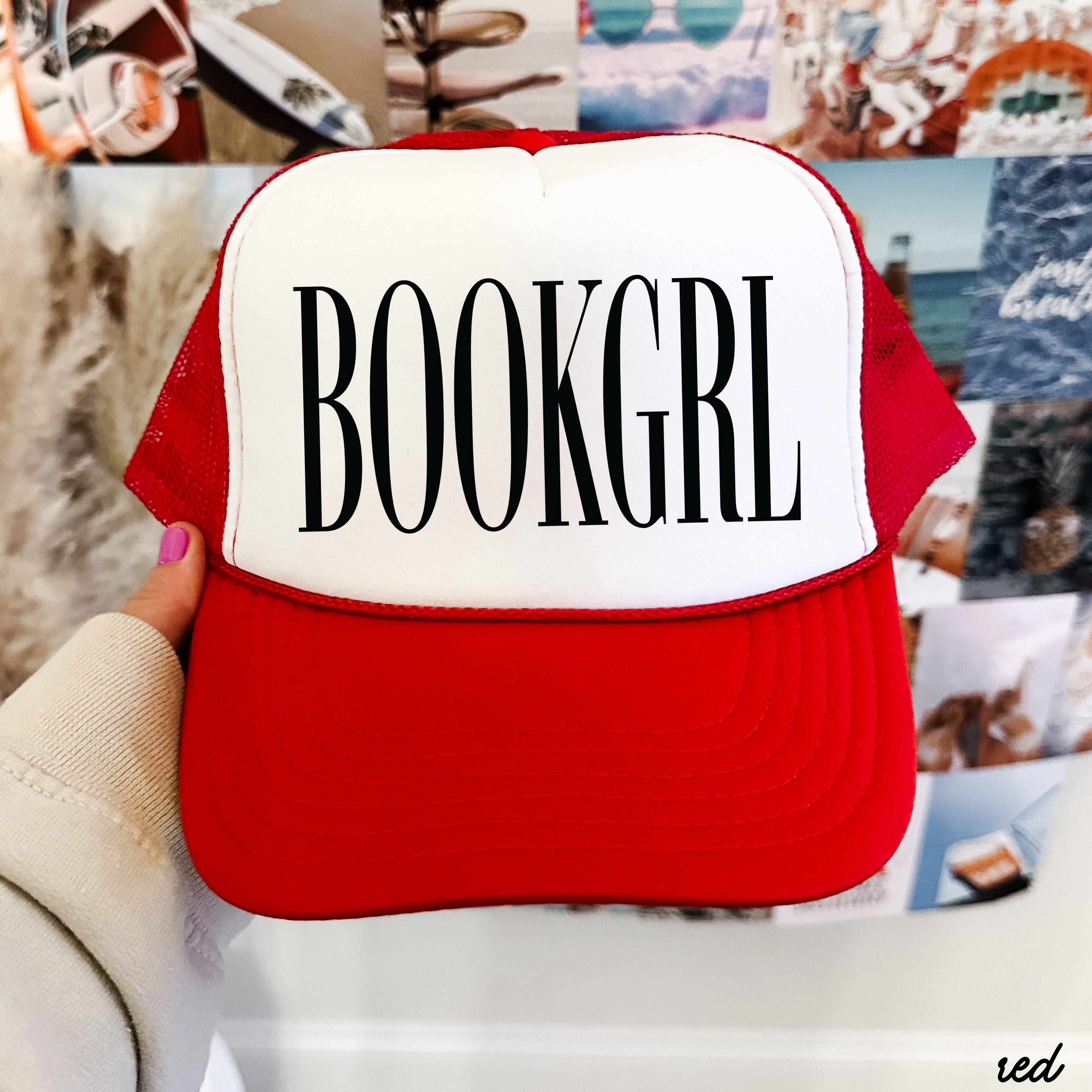 BookGrl Trucker Hat *10 Colors Chloe Vs Tank The Boutique