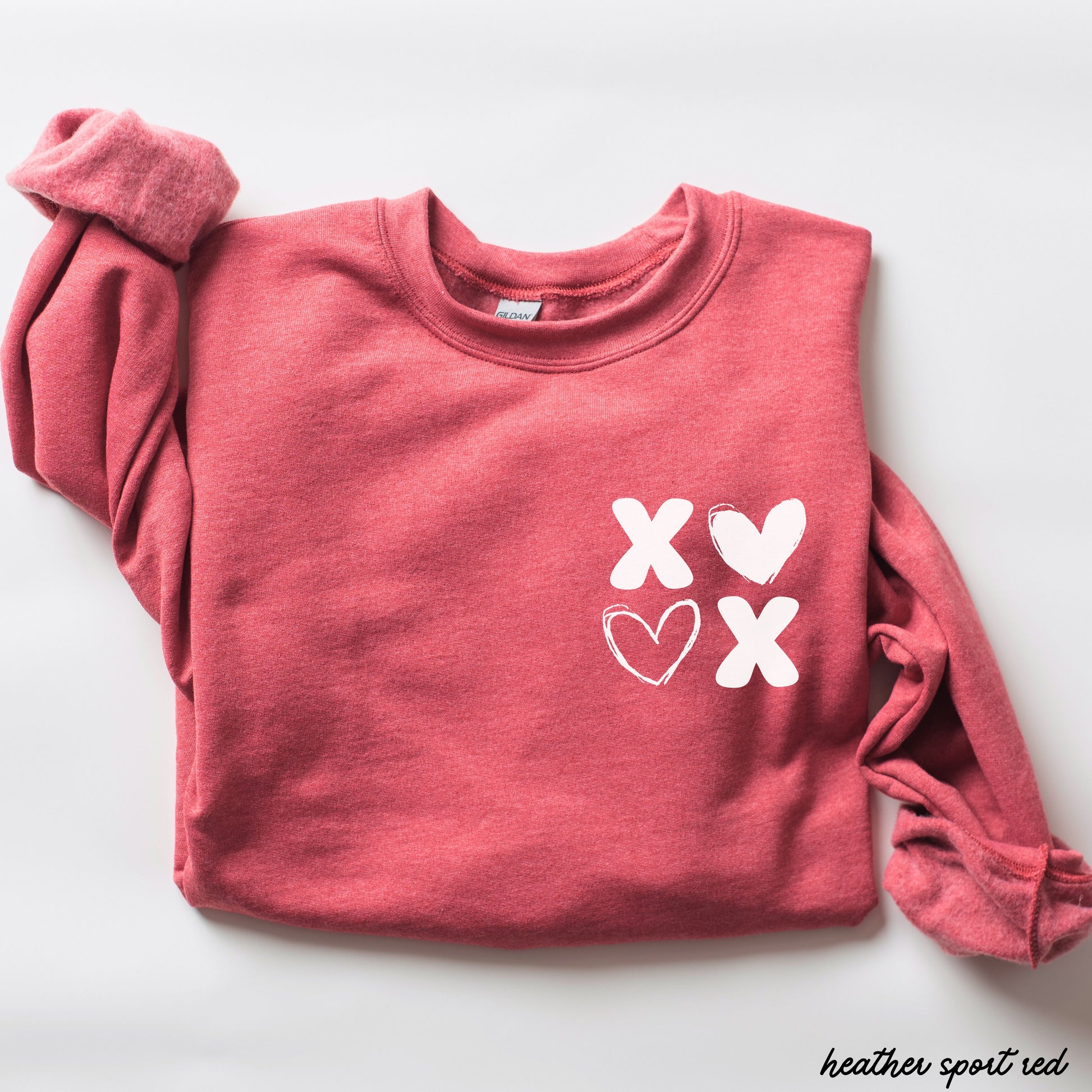 Pocket XOXO Sweatshirt *8 Colors (S-3X) Chloe Vs Tank The Boutique