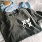 Pocket XOXO Tee *10 Colors (S-3X) Chloe Vs Tank The Boutique