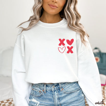 Pocket XOXO Sweatshirt *8 Colors (S-3X) Chloe Vs Tank The Boutique