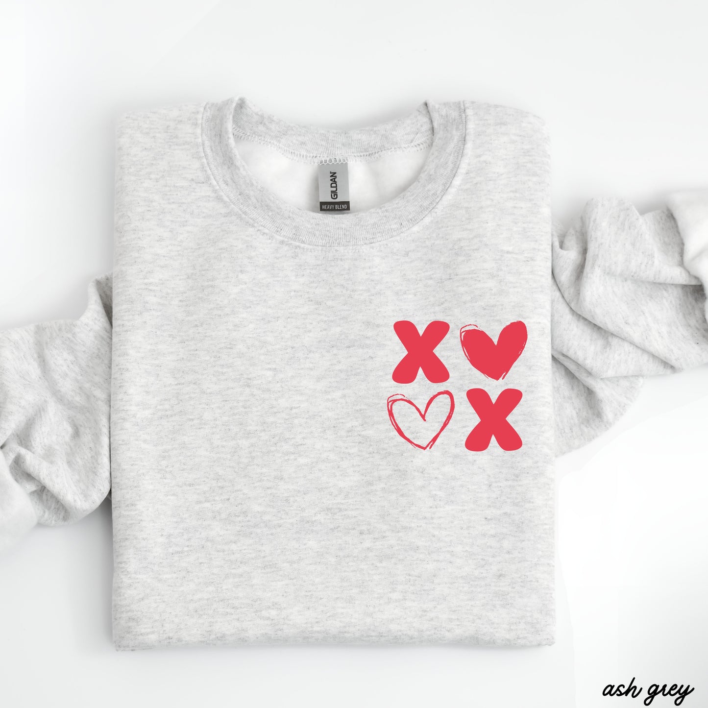 Pocket XOXO Sweatshirt *8 Colors (S-3X) Chloe Vs Tank The Boutique