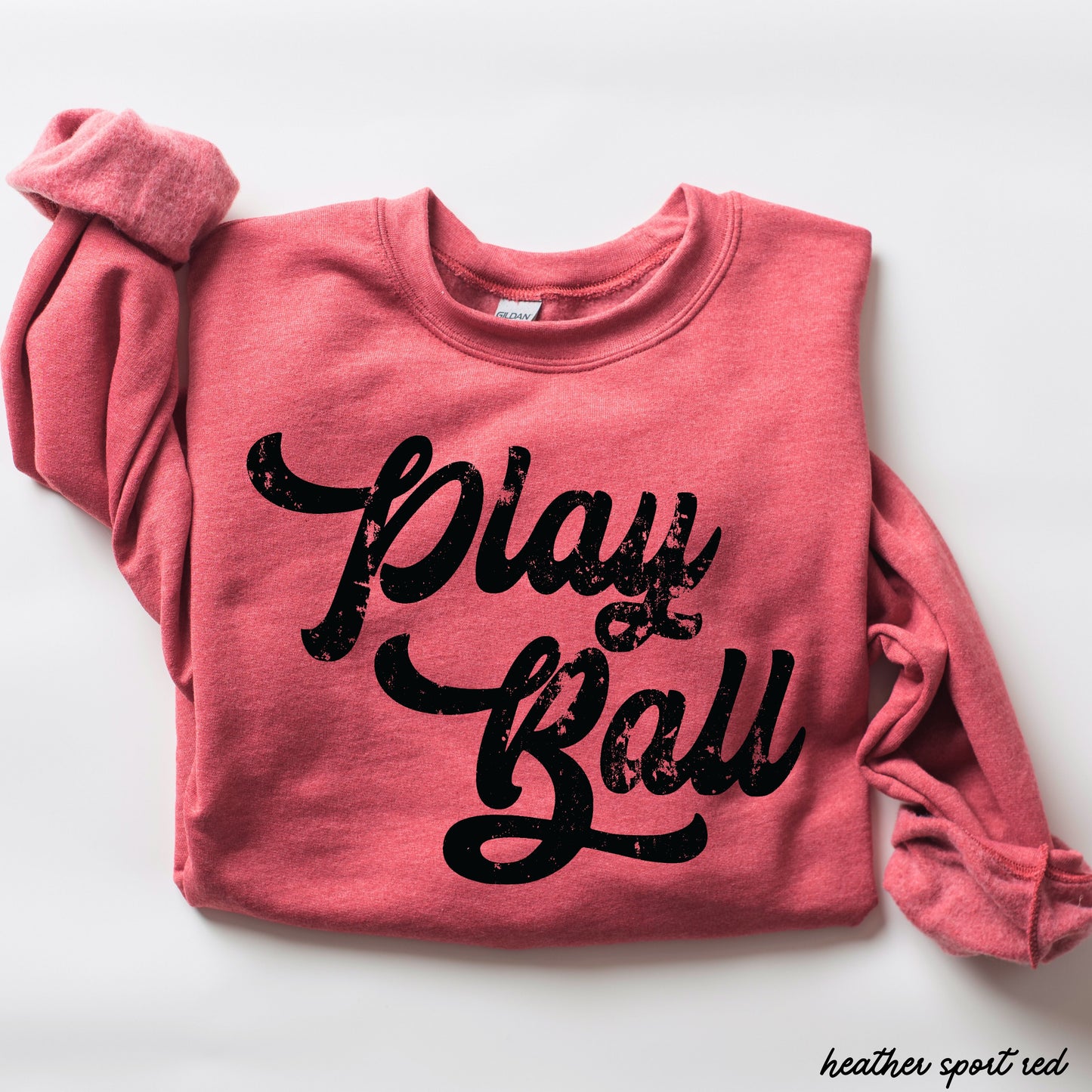 Play Ball Sweatshirt *11 Colors (S-3X) Chloe Vs Tank The Boutique