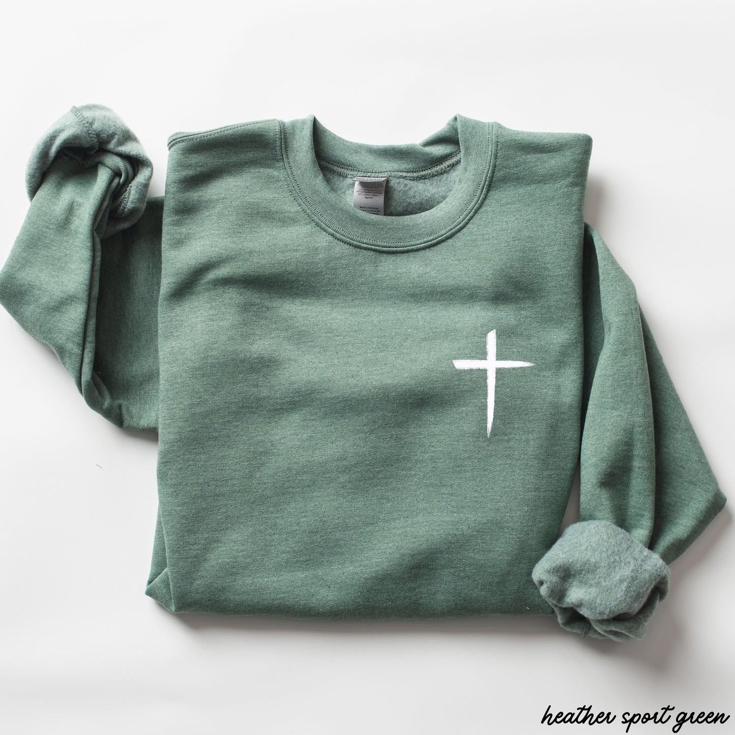 Pocket Cross Sweatshirt *9 Colors (S-3X) Chloe Vs Tank The Boutique