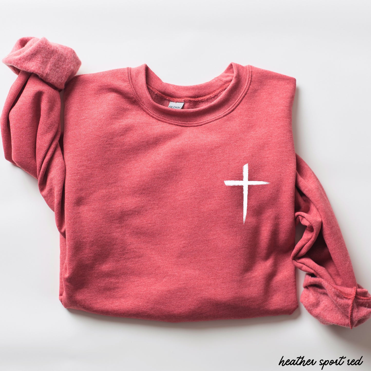 Pocket Cross Sweatshirt *9 Colors (S-3X) Chloe Vs Tank The Boutique