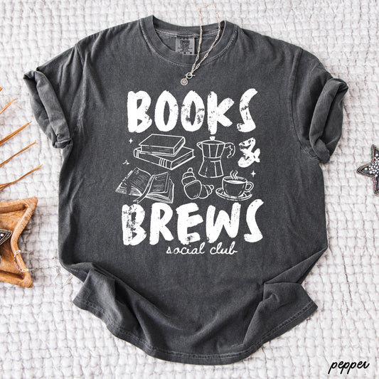 Books & Brews Tee *16 Colors (S-3X) COPY Chloe Vs Tank The Boutique