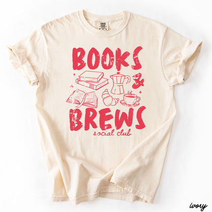 Books & Brews Tee *16 Colors (S-3X) COPY Chloe Vs Tank The Boutique