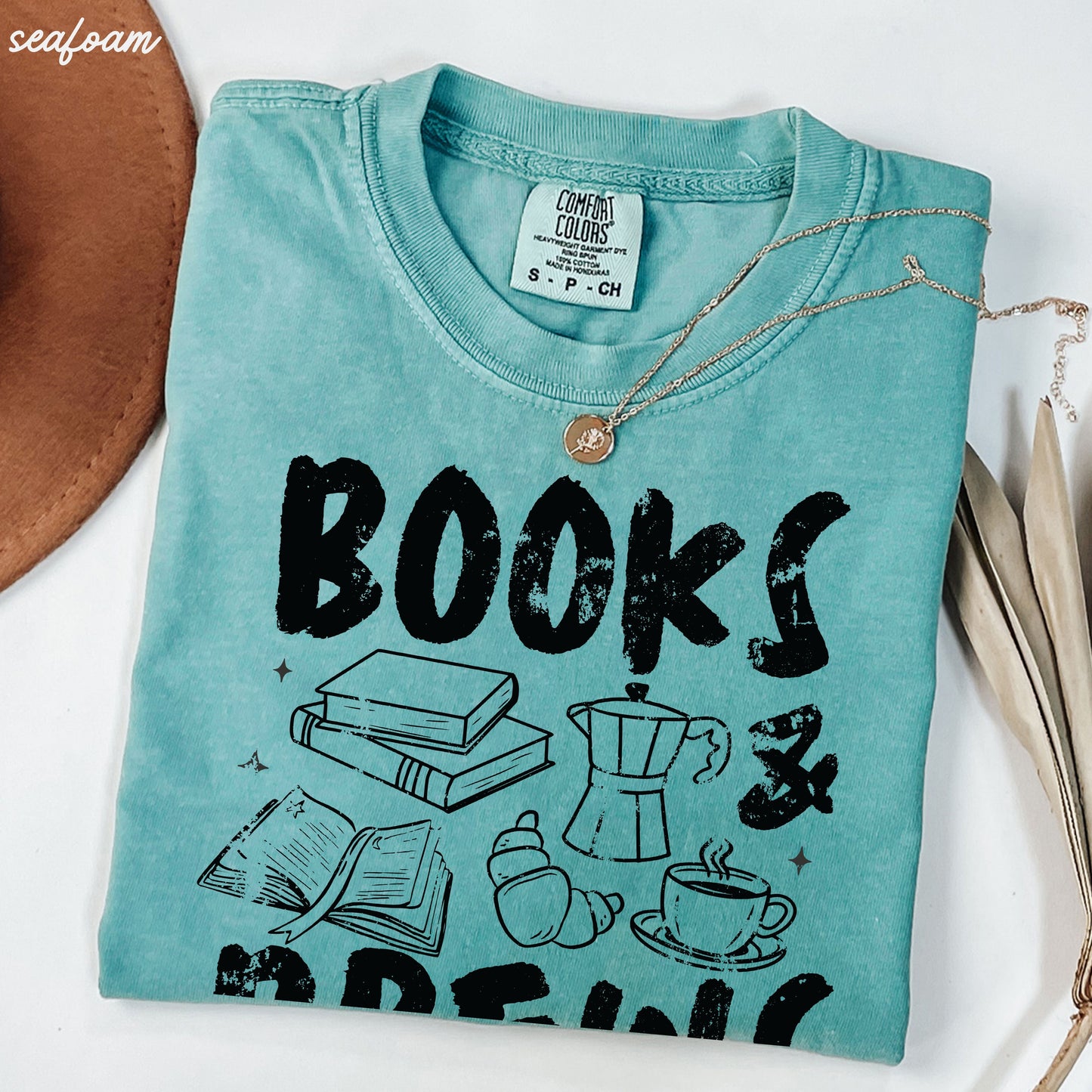 Books & Brews Tee *16 Colors (S-3X) COPY Chloe Vs Tank The Boutique