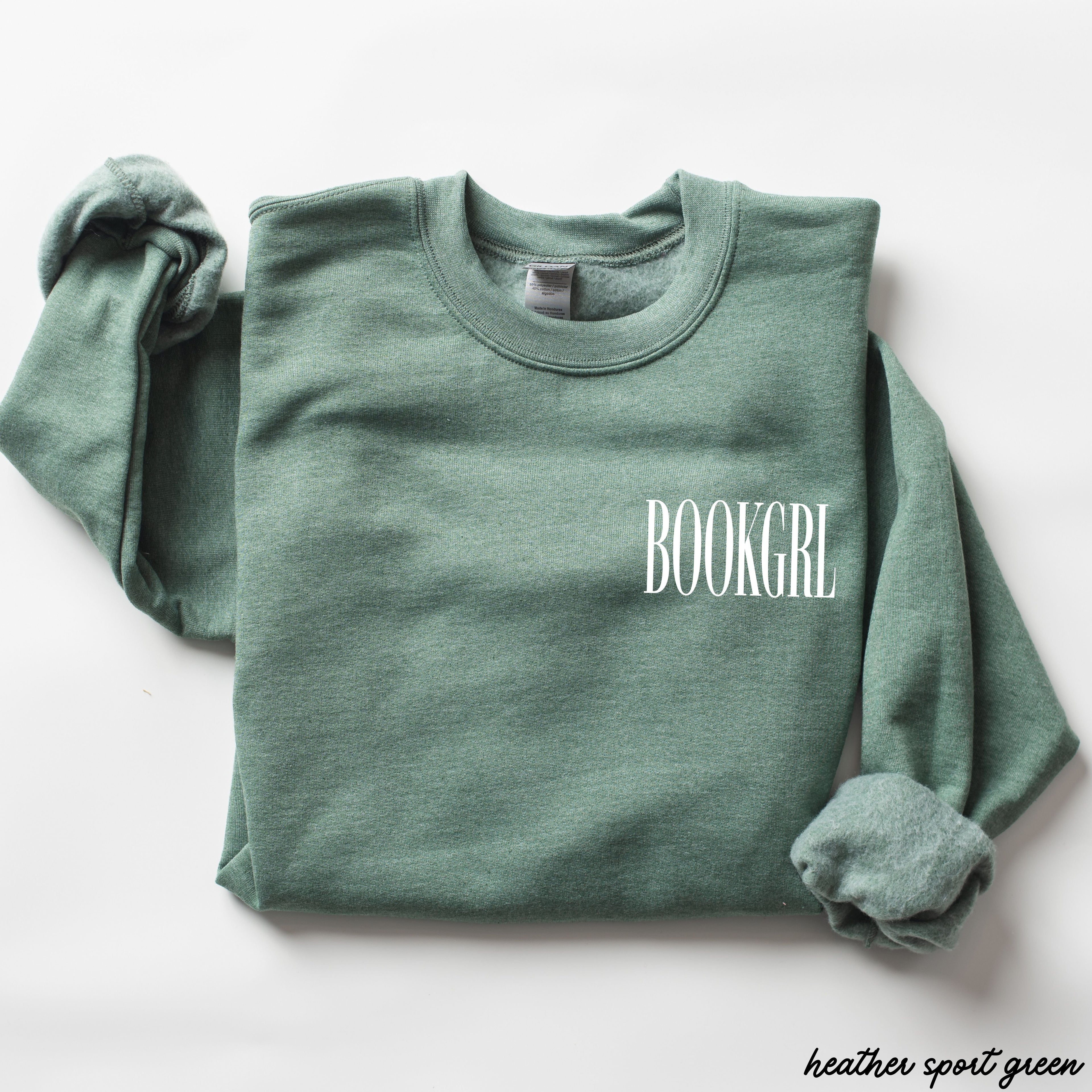 Bookgrl Sweatshirt *9 Colors (S-3X) Chloe Vs Tank The Boutique