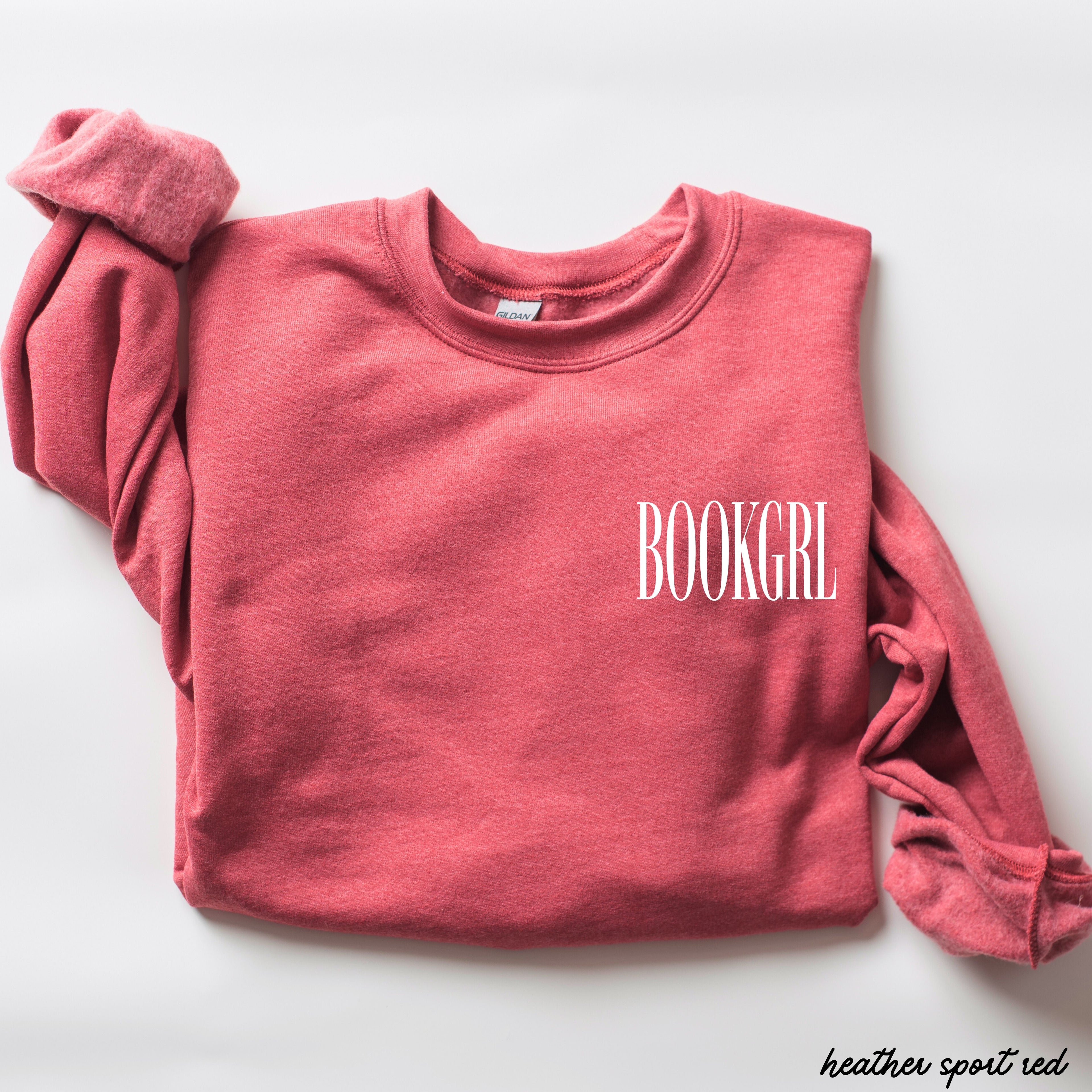 Bookgrl Sweatshirt *9 Colors (S-3X) Chloe Vs Tank The Boutique