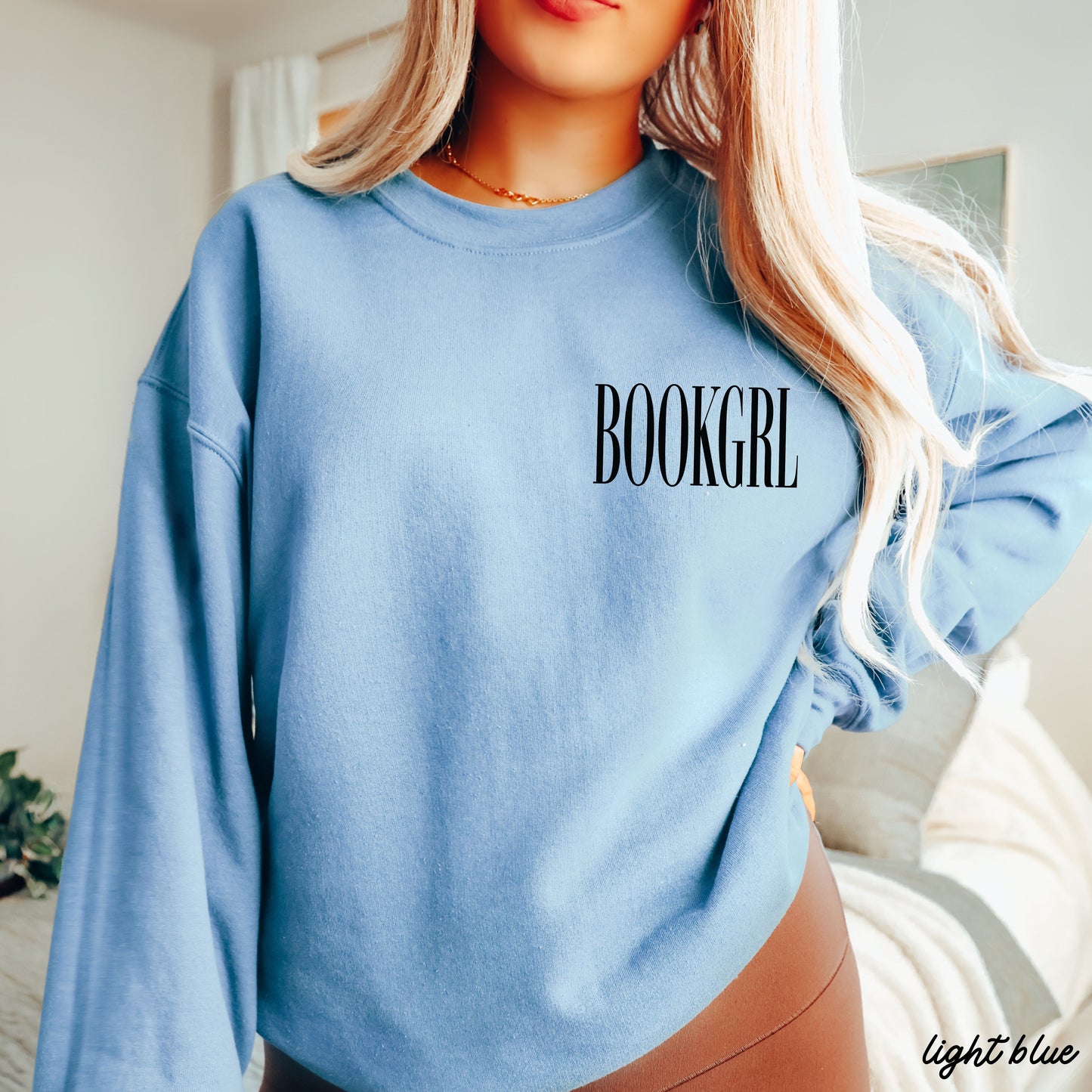 Bookgrl Sweatshirt *9 Colors (S-3X) Chloe Vs Tank The Boutique
